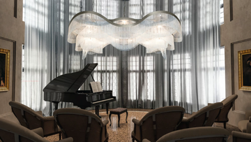 VENEZIA 4815 - Pendant lamp with crystals by Patrizia Volpato - view 3